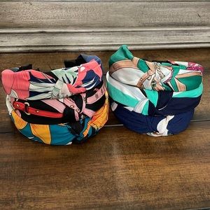 Set of Top Knot Headbands